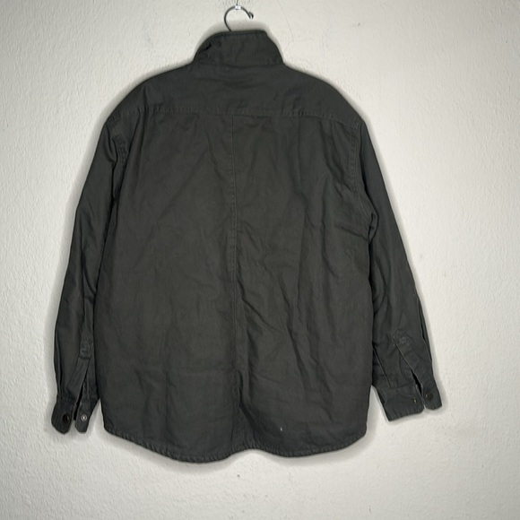 Dickies Active Over Shirt Jacket Gray Size Large Workwear Grunge Retro Skate - Picture 6 of 9